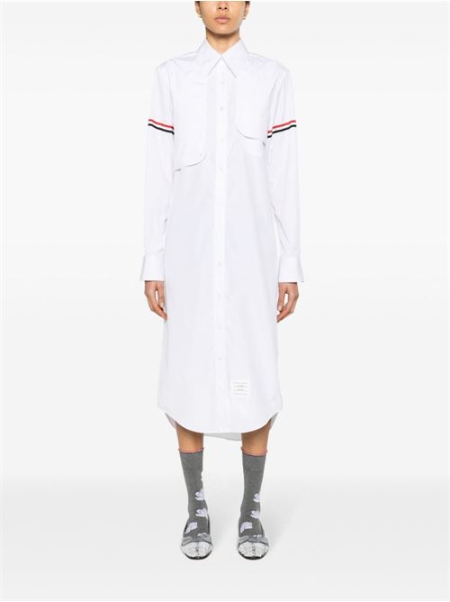 Poplin dress THOM BROWNE | FDSE73O03113100